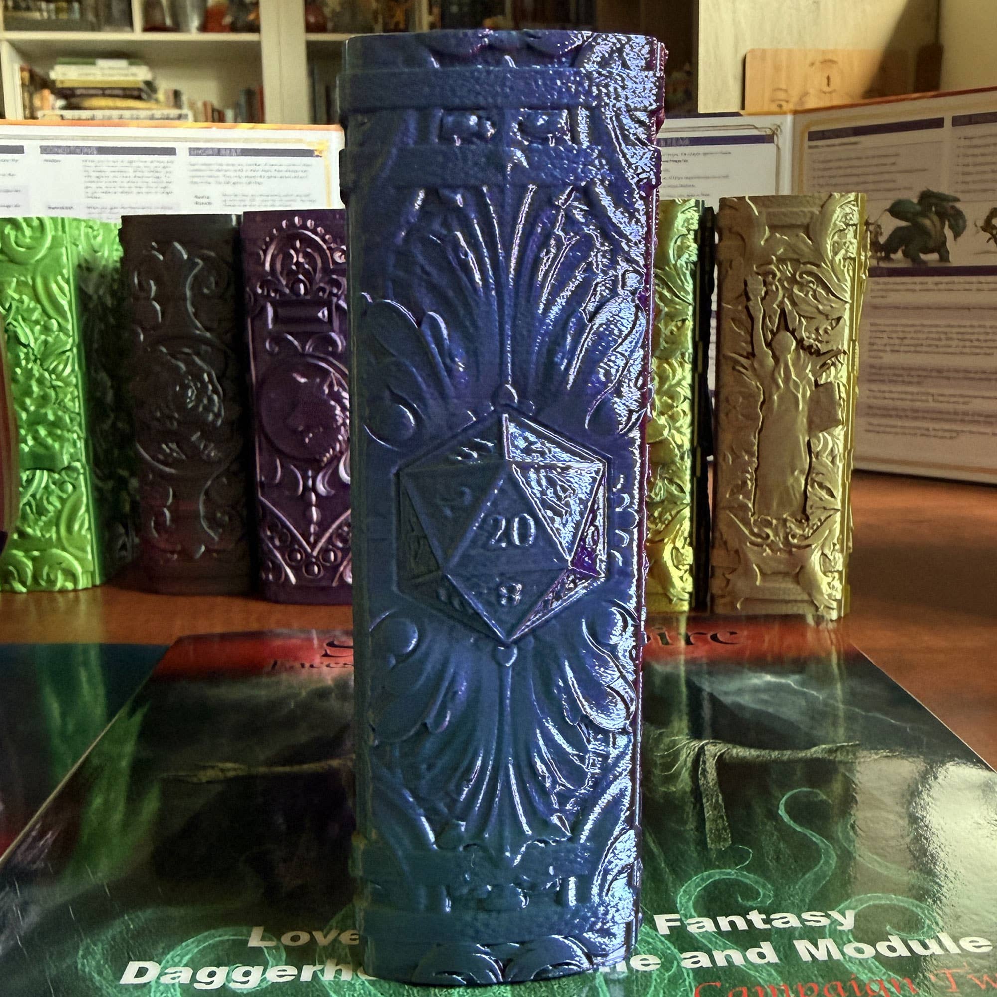 American Carver LLC - Wholesale Dice - D20 Crit Reforged Tome: TTRPG, MTG, Pokemon, D&D Gaming!2