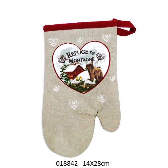Faye - Wholesale Oven Mitt/Pot Holder - 14 X 28 cm 'Mascot' Glove