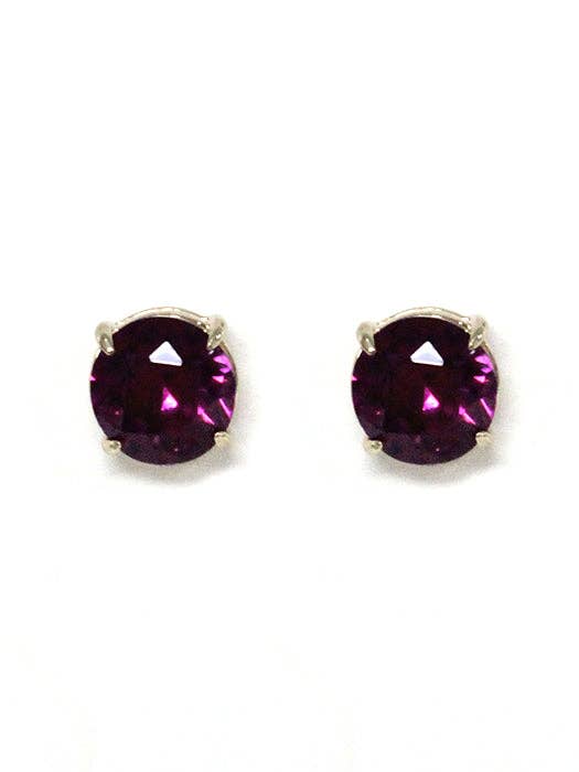 MiMi Wholesale - Wholesale Stud/Post Earrings - HE2002 Gemstone Stud Earrings0