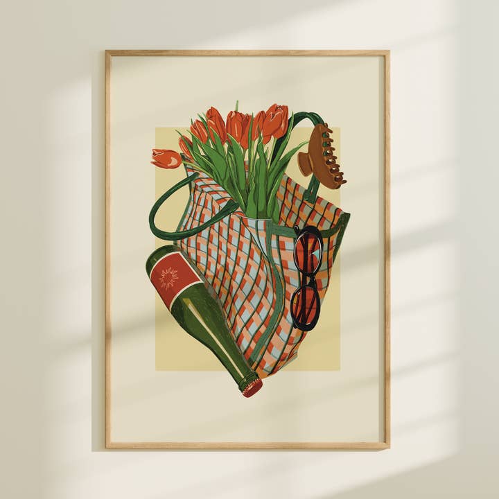 Artbaby & Co. - Vente Affiche d'art - Impression d'art Essentiels du marché de printemps0