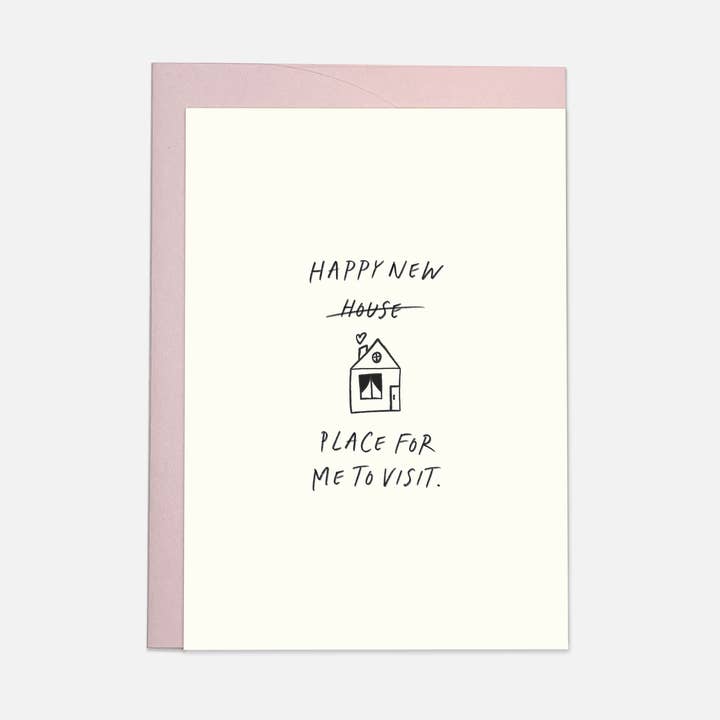 Place for me to visit greeting card for wholesale by Kaart Blanche