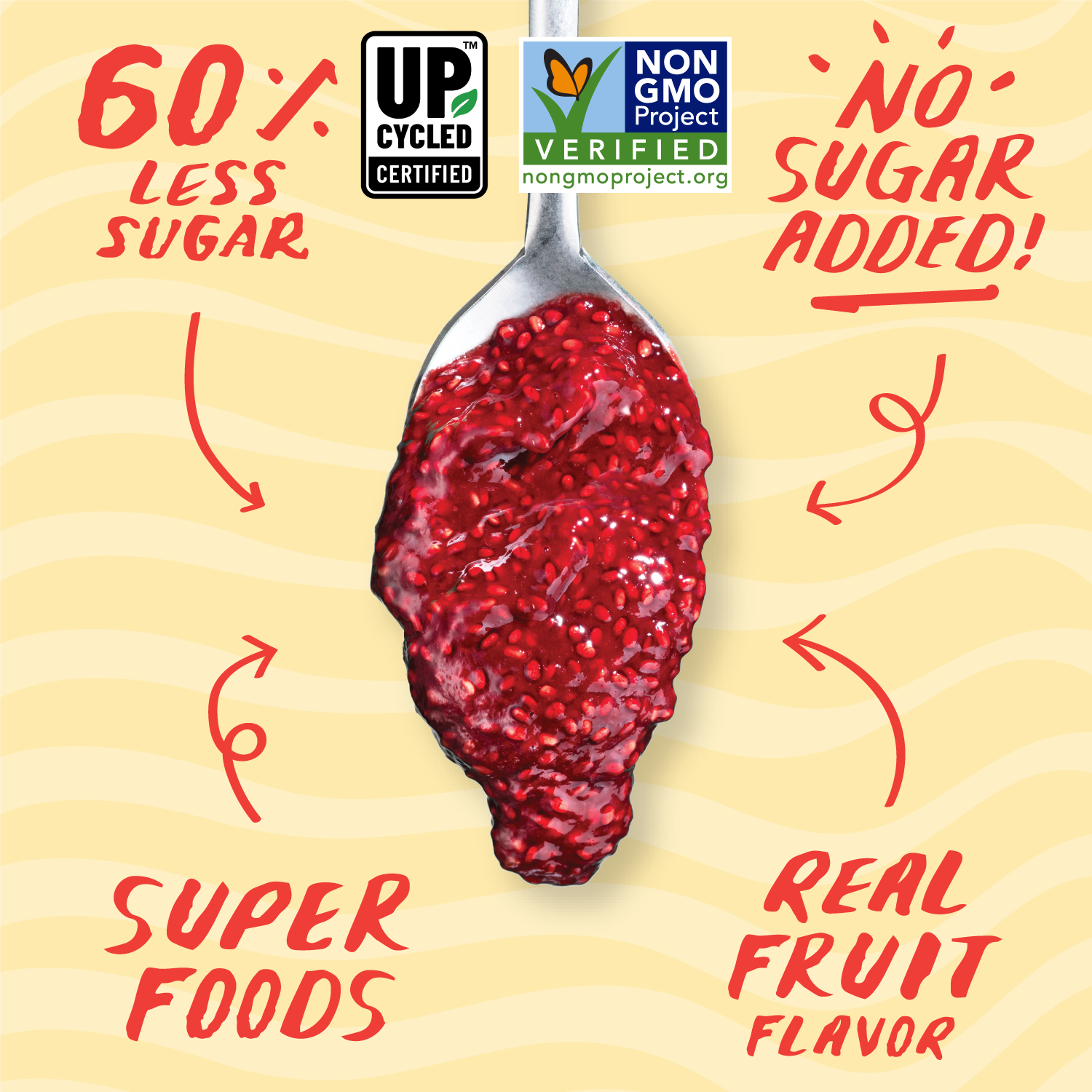 Smash Foods - Wholesale Jam/Jelly - Strawberry - Smash Superfood Jam1