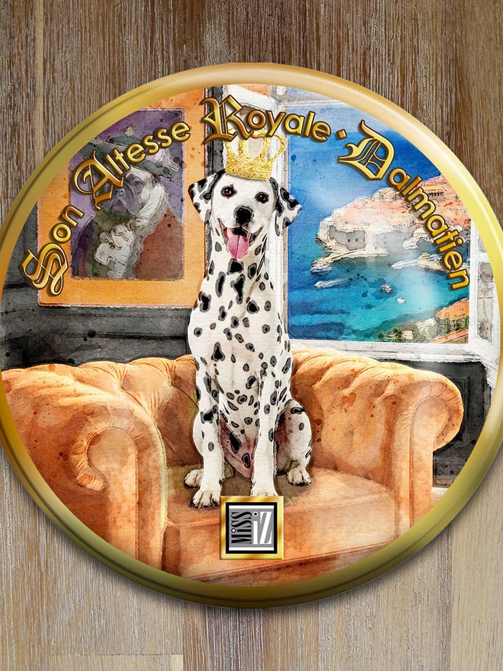 Espelho de bolso > Cão: DALMATA por atacado de Miss Iz