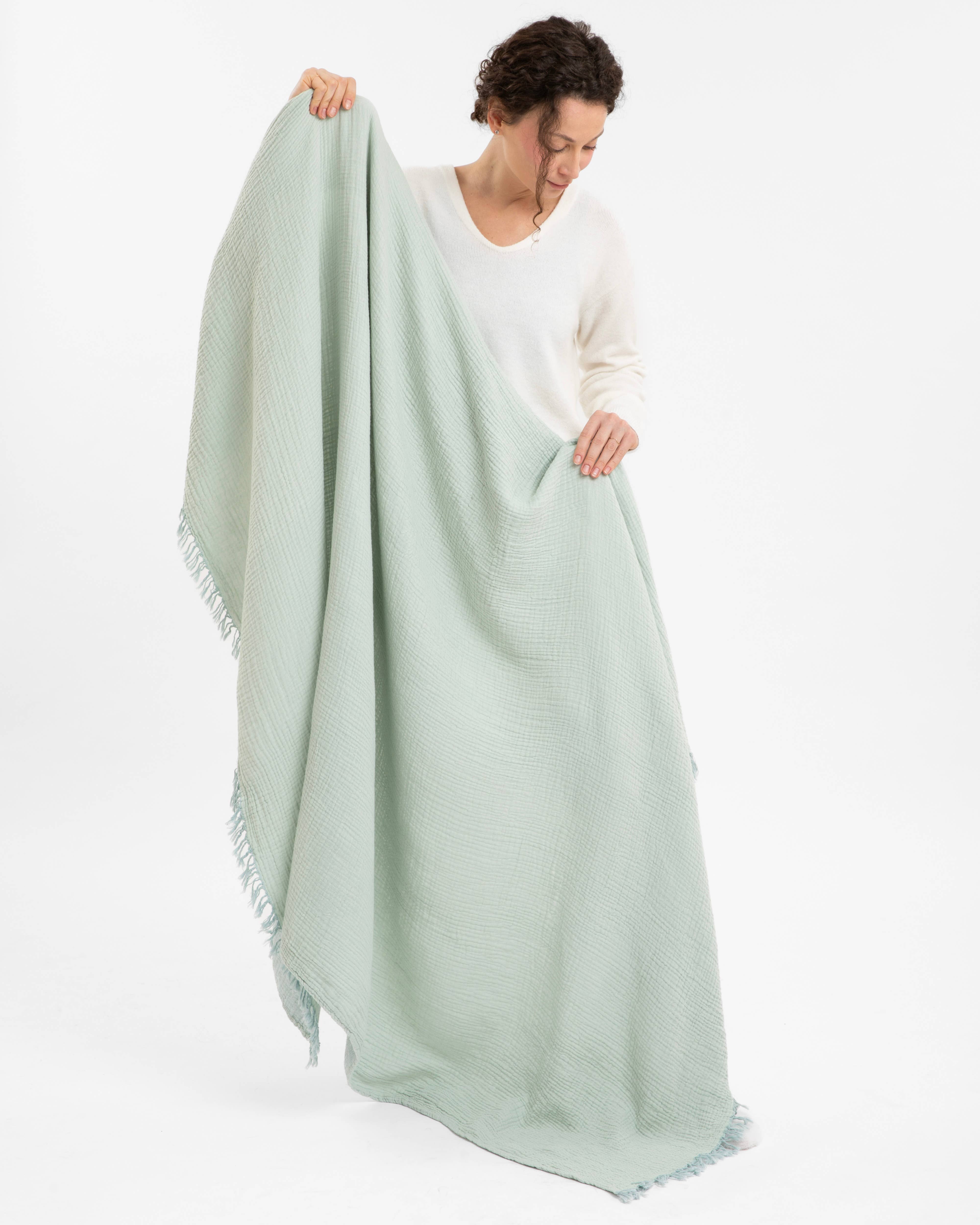 Woven Stories - Wholesale Throw Blanket - Cocoon Cotton Reversible Throw Blanket26