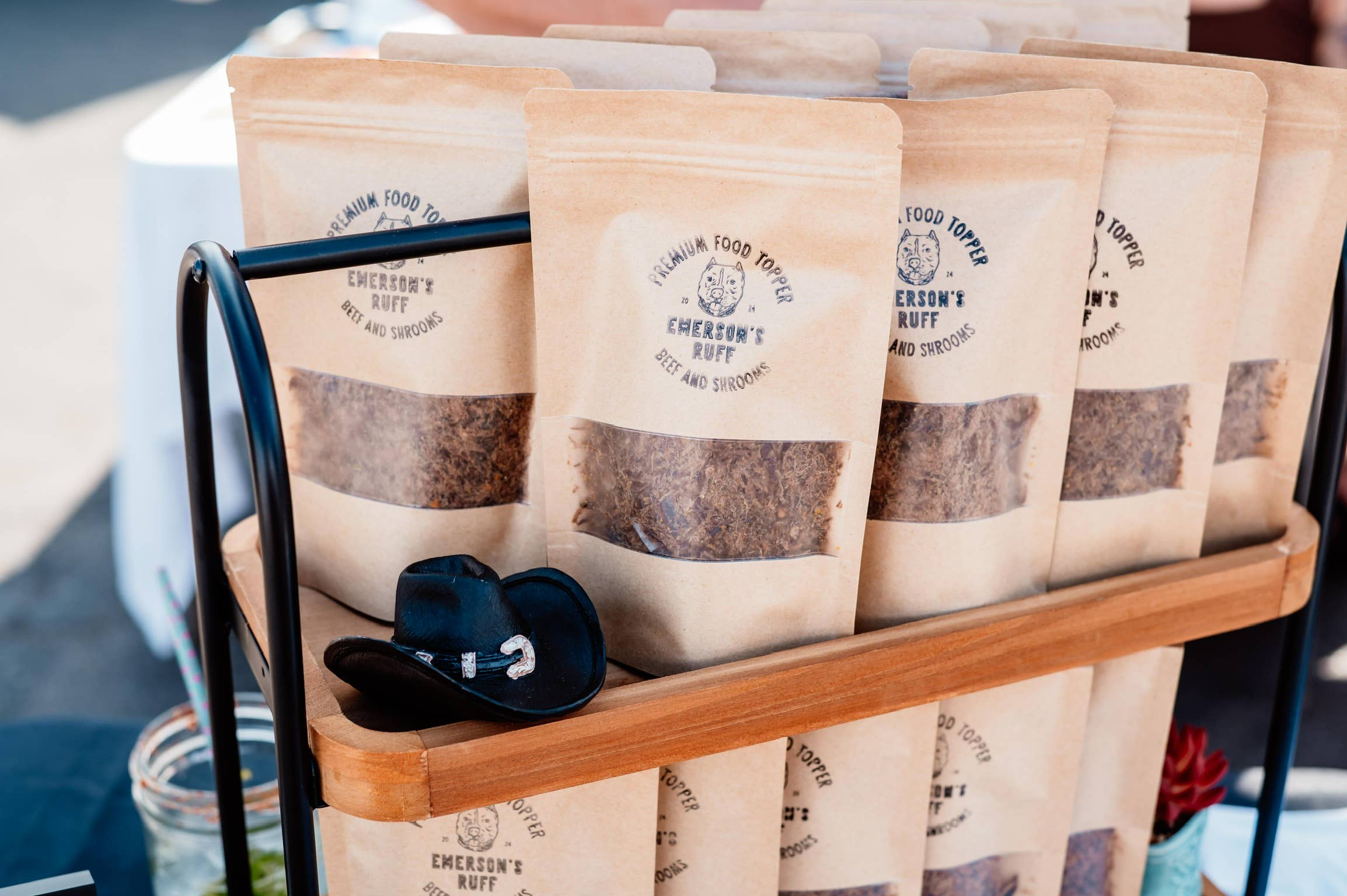 Emerson's Ruff - Wholesale Pet Treats - Dog - Premium Food Topper & Can Refill- BEEF & SHROOMS1