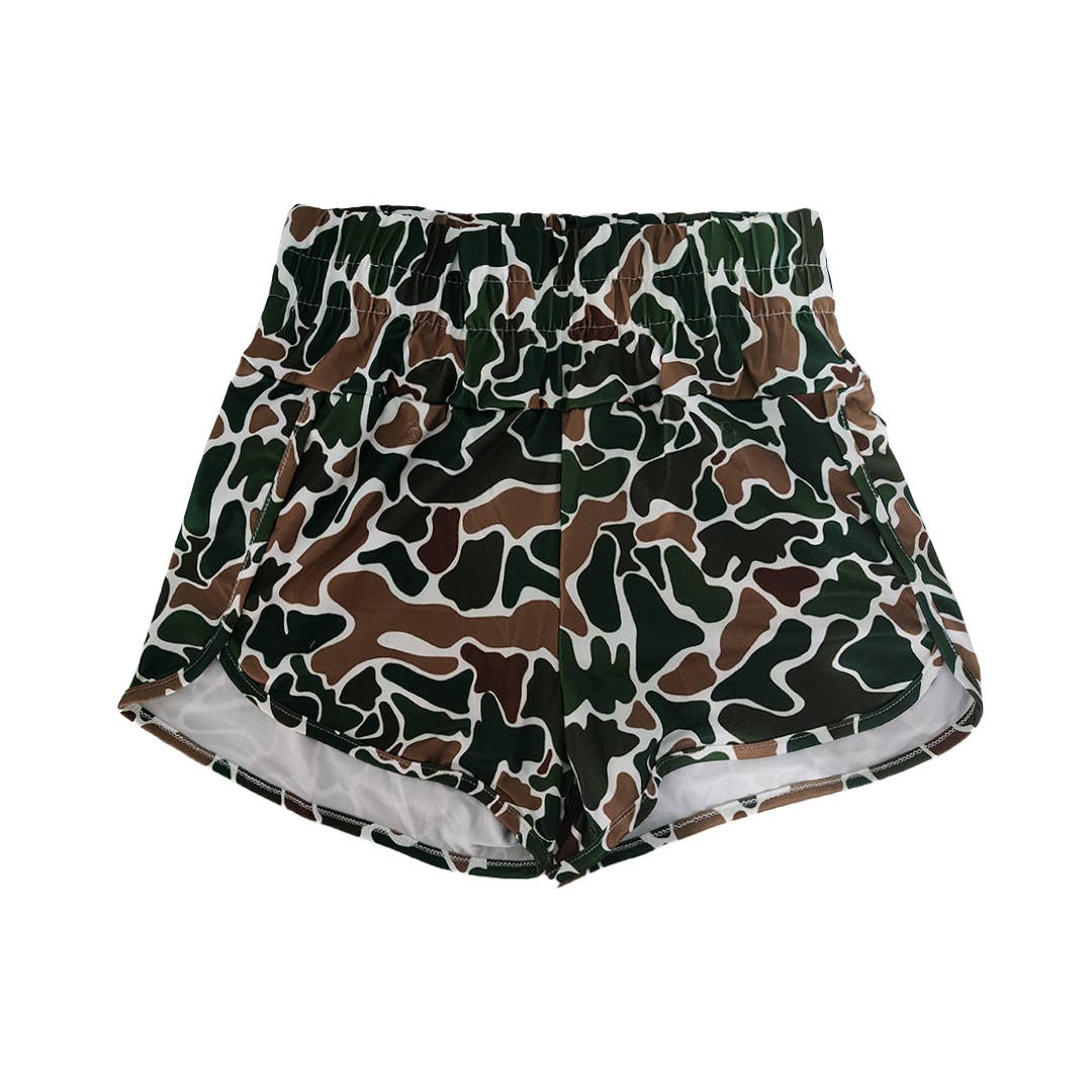 HIDDENBRAND - Wholesale Shorts - Women's - Digitally Printed Camouflage Shorts4