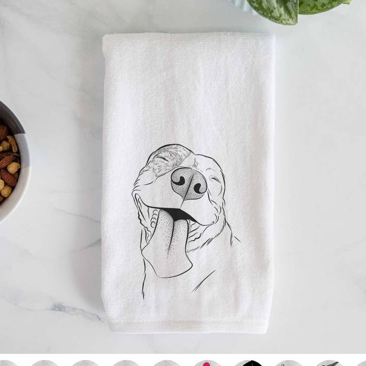 Asciugamano Xena the American Staffordshire Terrier per la vendita all'ingrosso da parte di Inkopious