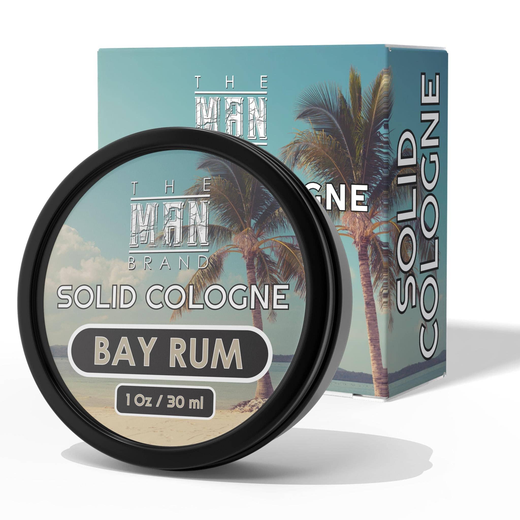 The Man Brand - Wholesale Solid Cologne - Bay Rum Solid Cologne - 1 Ounce0