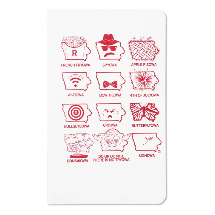 Cadernos Faces de Iowa por atacado de RAYGUN