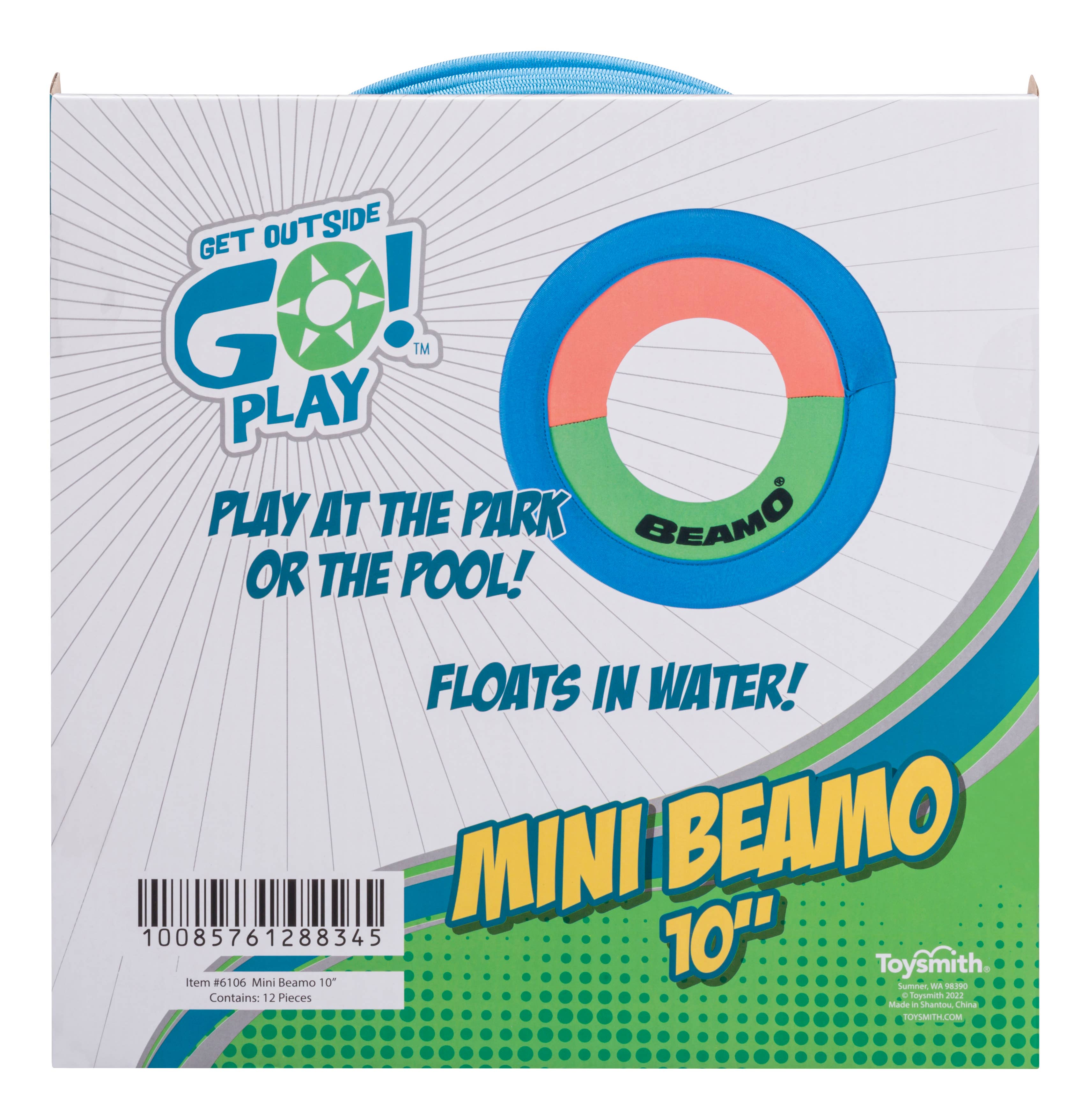 Toysmith - Wholesale Sporting Game - Kids & Baby - Get Outside GO!™ Play 10" Beamo-Flying Disk-Outdoor Play3