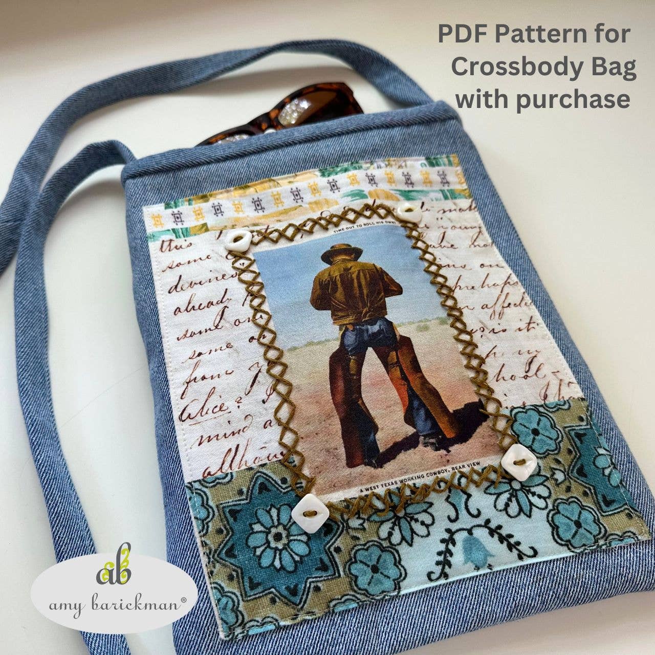 Colonial Patterns, Inc. - Wholesale Stofrol - Gewaardeerde Threadz® Quilt- & Naaistof - Western Rodeo14