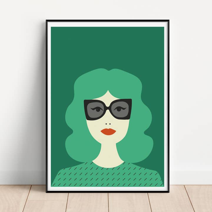 Impresión sin marco Margo para venta al por mayor de Gail Myerscough