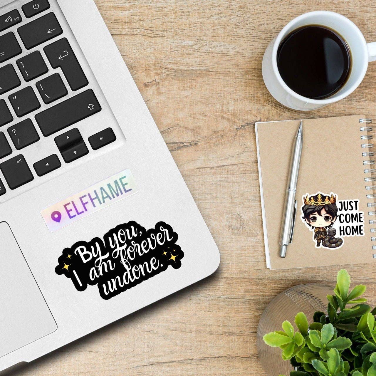 Bookish Queen - Vente Autocollant - Autocollant de Cardan Greenbriar, Prince Cruel - Par toi, je suis à jamais défait.3