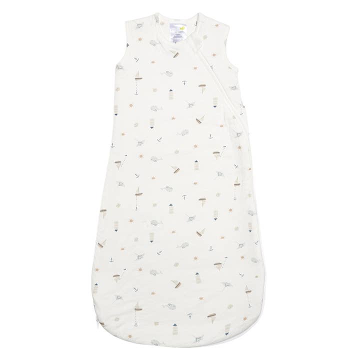 Gigoteuse matelassée en bambou - Océan (1,0 tog) pour la vente par Perlimpinpin