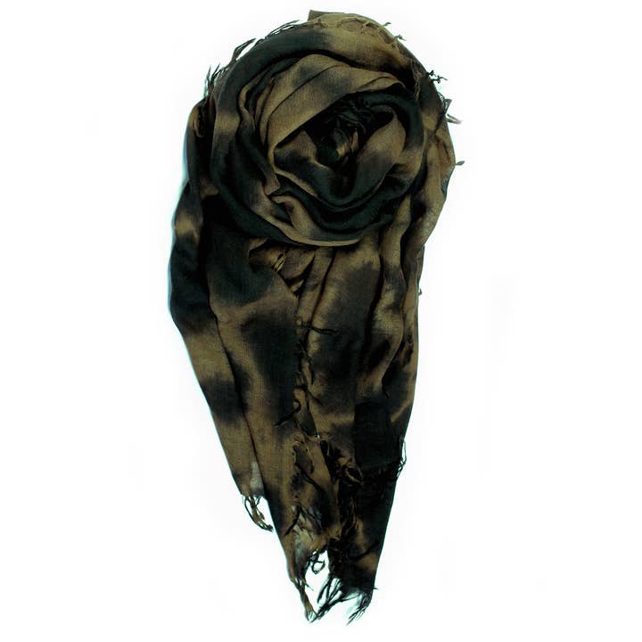 Crushed Cashmere Scarf - Mushroom for wholesale by fig & bella