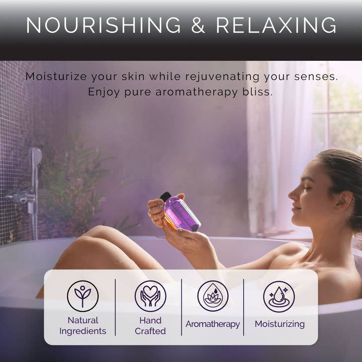 Bootleg Bath - Wholesale Bath/Body Oil - Lavender Bath Oil- Marula & Rosehip Oil. Perfect Spa Gift