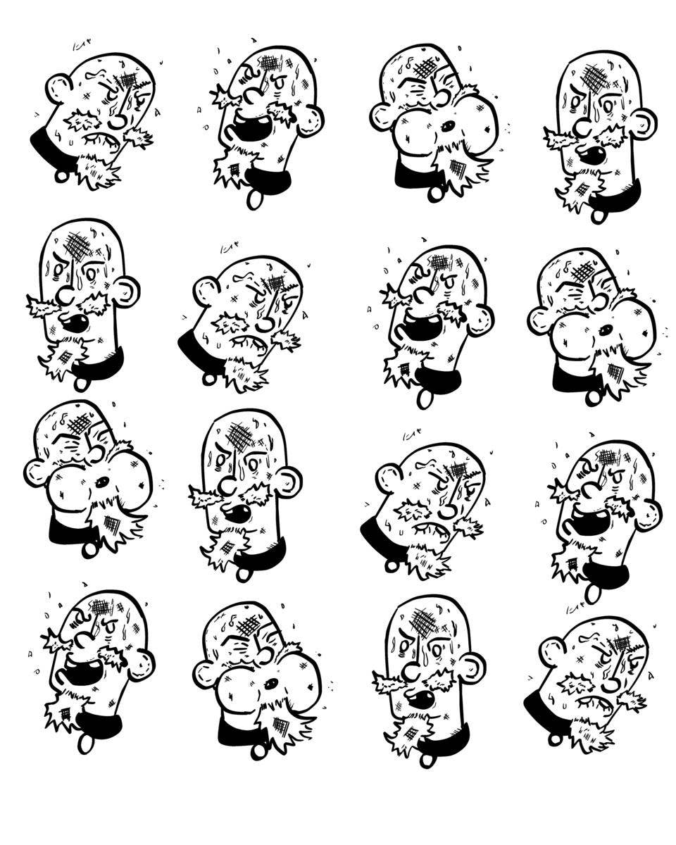 Microcosm Publishing & Distribution - Wholesale Coloring & Activity Book - Adult - GG Allin Rock & Roll Coloring Book5