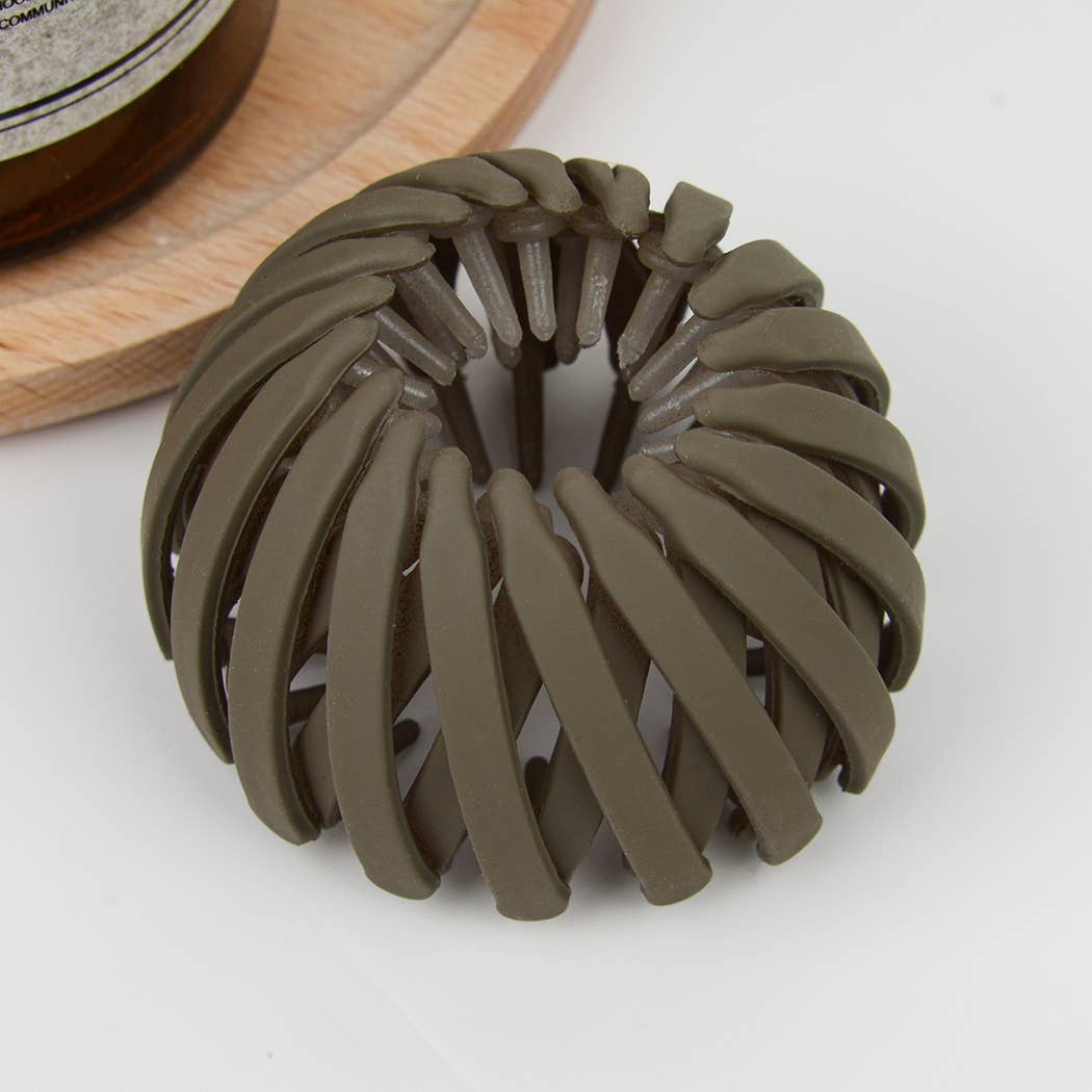 SoapElenGlen – wholesale Hårklämma - Dam – Expanderbar Matt Hästsvans Hållare, Bun Nest Hårhållare12