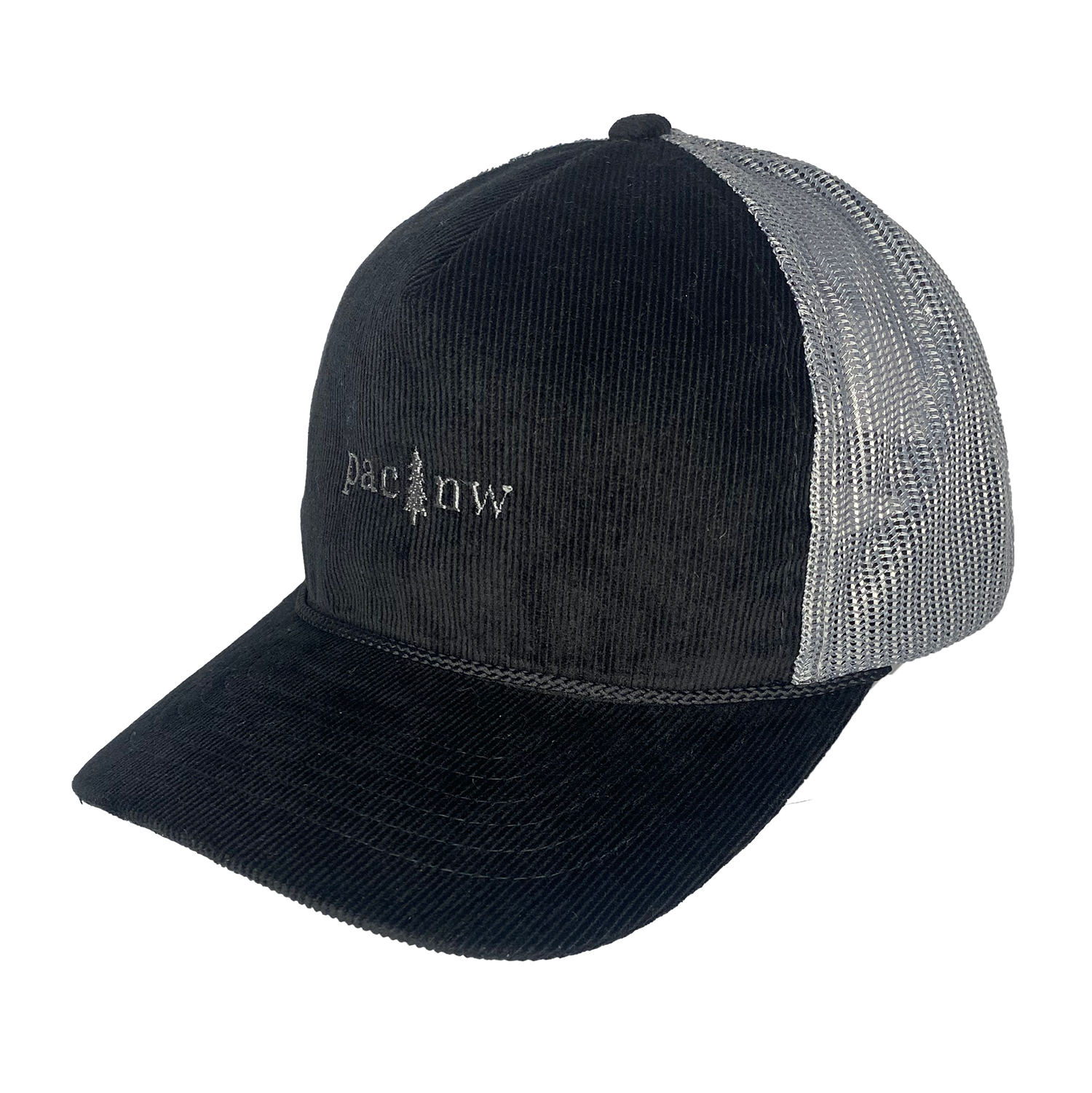 Direction Apparel - Wholesale Trucker Hat - Unisex - PAC NW Tree - Curved Bill Trucker Cap Corduroy2