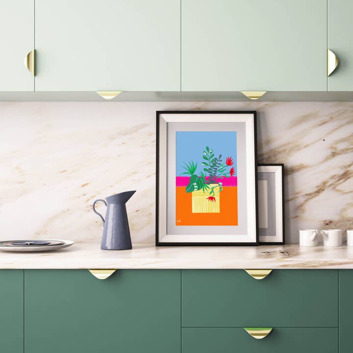 Violet Red Studio - Wholesale Art Print - Bouquet of Flowers Modern #61