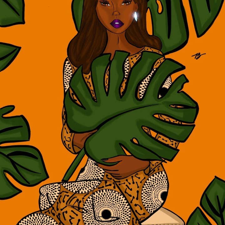 Cartel - Sirena Moderna para venta al por mayor de Afro Garden