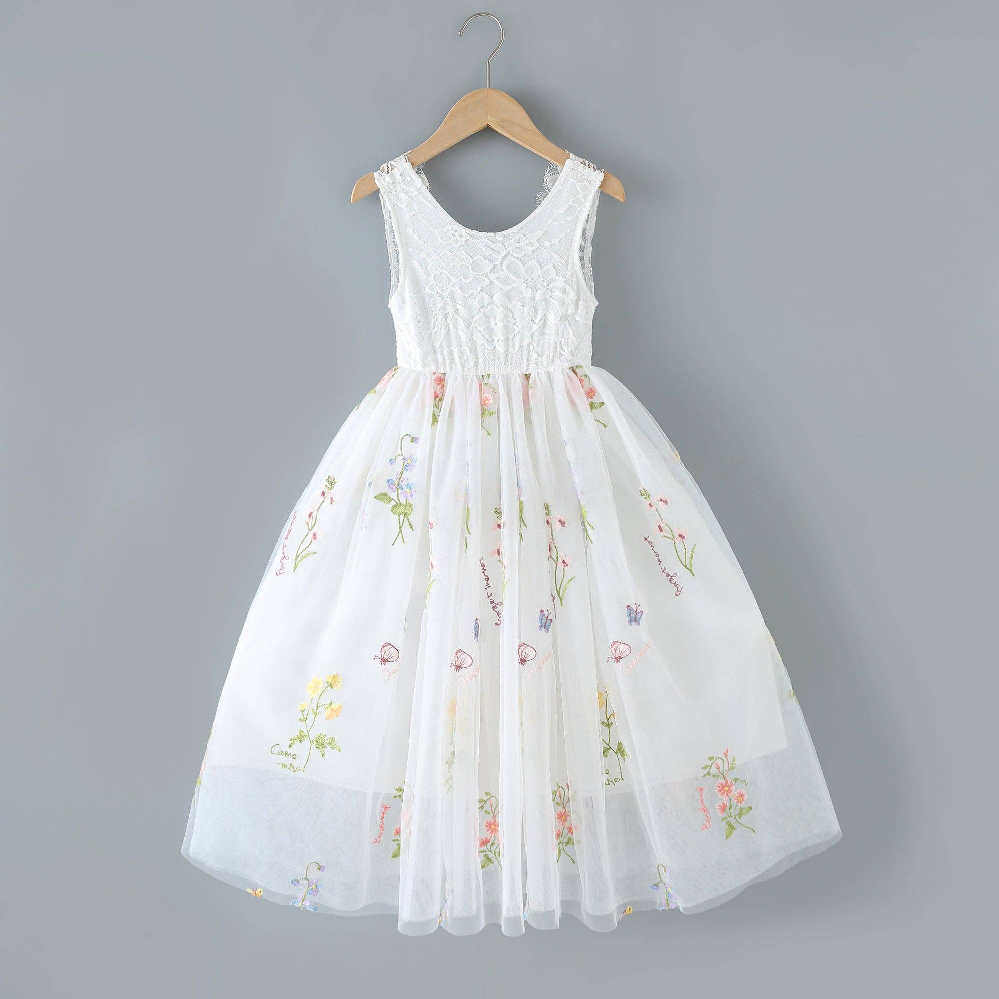 Nicolette's Couture - Vendita all'ingrosso Vestito - Bambini - Abito The Blossom in pizzo delicato4