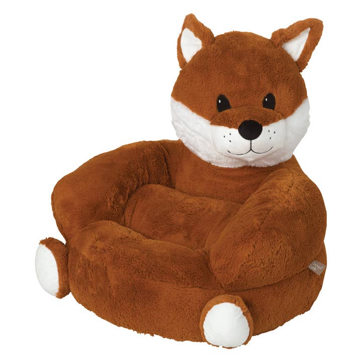 Toddler Plush Fox Character Chair for wholesale by Trend Lab