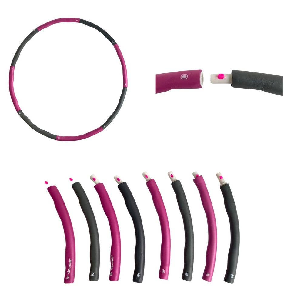 Salzmann Restwaren GmbH - Wholesale Sporting Game - Kids & Baby - Deuser Hula-Hoop black-pink 95 cm12