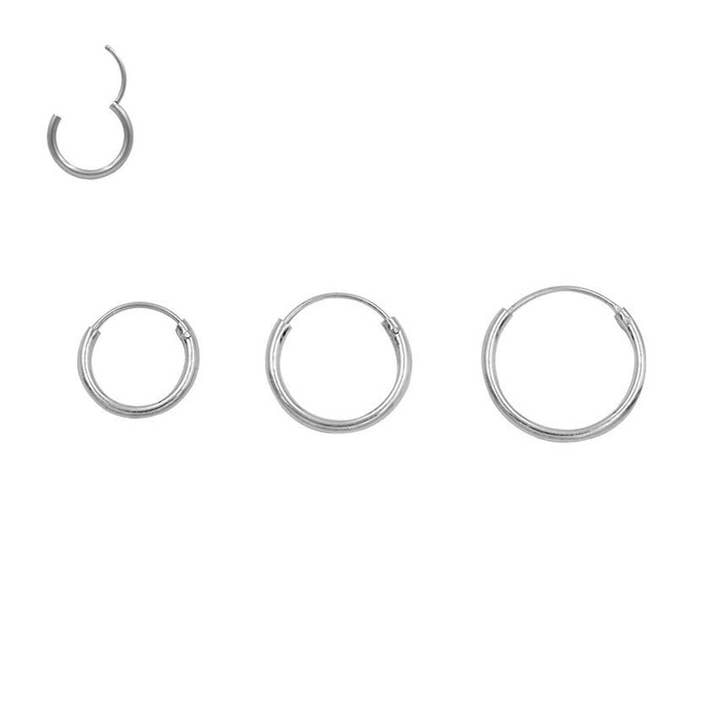 Awaken - Wholesale Single Earring - Clicker Circle - PY-0494