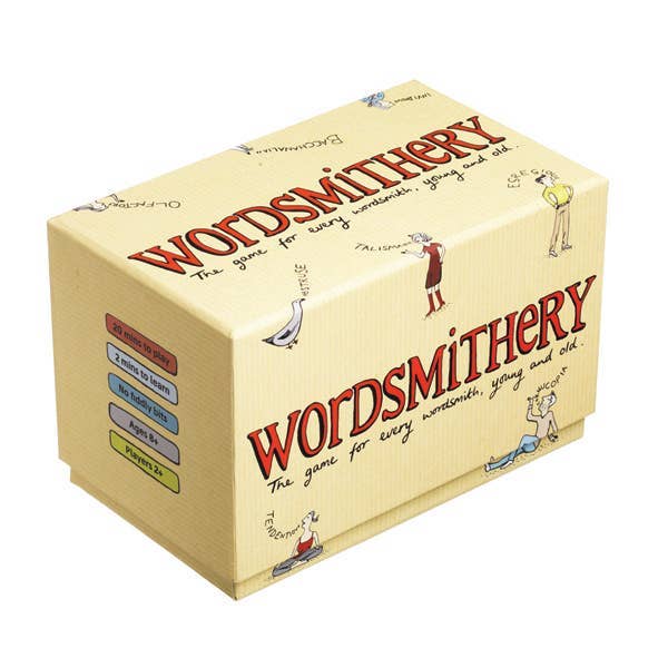 Wordsmithery Guessing Card Game for wholesale by Clarendon Games USA