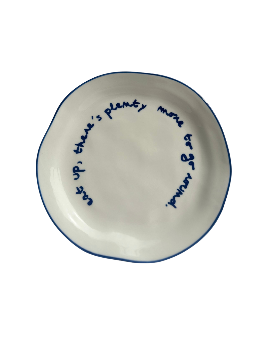 MÆGEN – wholesale Dinner plate – Statement Plate - 'eat up there's plenty more to go around.'1