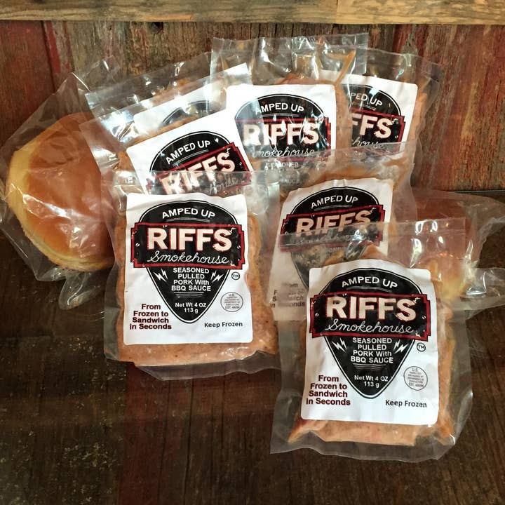 Riffs Smokehouse - Wholesale Shelf Stable Prepared Meal - Riffs Pulled Pork 24-pack sandwiches! (PICKUP ONLY)