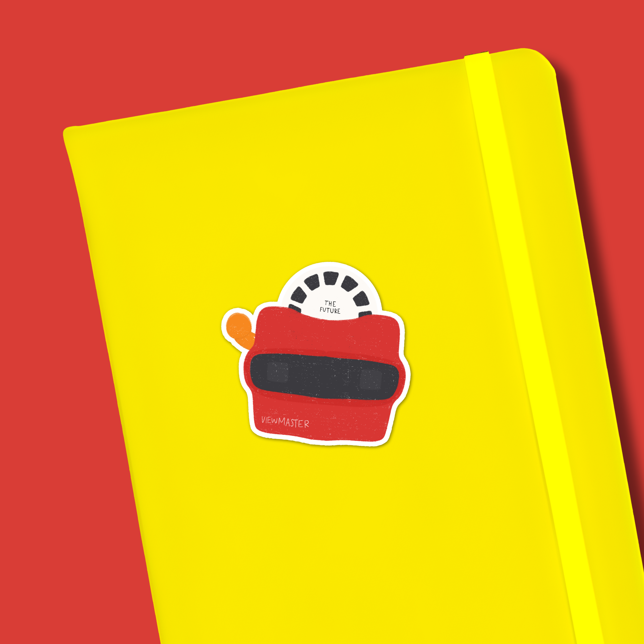 Retro Pop Paper - Wholesale Sticker - Viewmaster Retro Sticker (Matte + Weather-resistant)5
