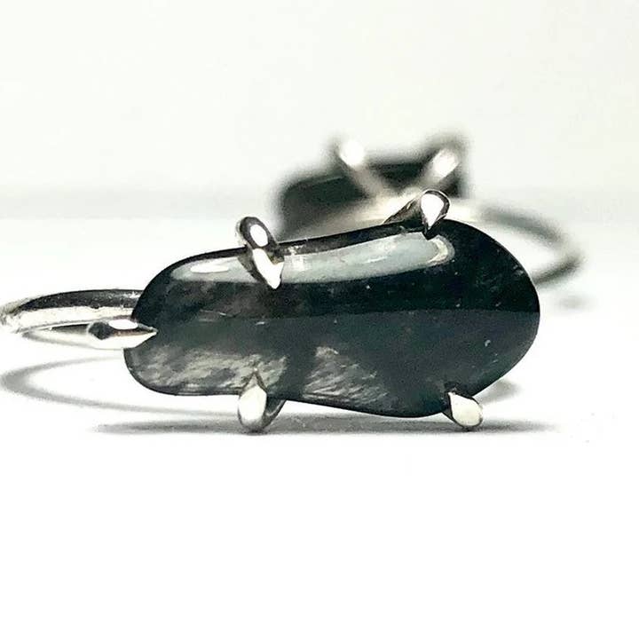 Obsidian Ring for wholesale by Anne Swain Jewelry