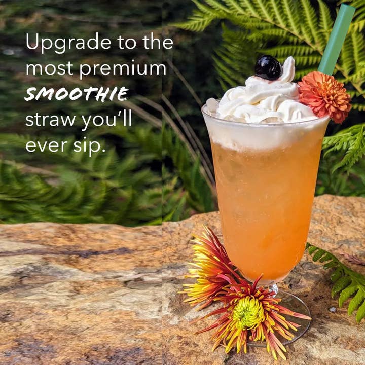 imPASTA Straws - Wholesale Drinking Straw - The Perfect Smoothie Straw - Individually Wrapped 1