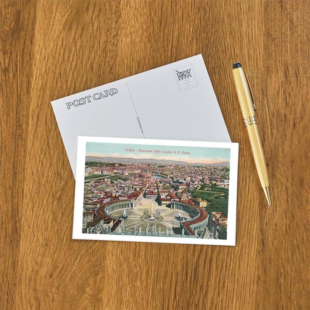 Found Image Press - Wholesale Postcard - Postcard IT-157 St. Peter's Square, Rome, Italy1