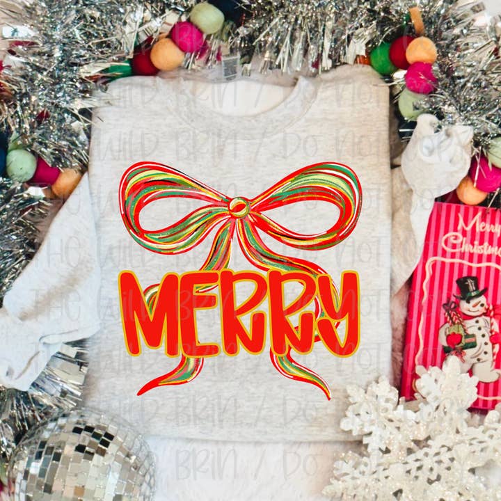 Fijne Kerstmis Gildan Sweatshirt voor wholesale door Sweet Tees & More