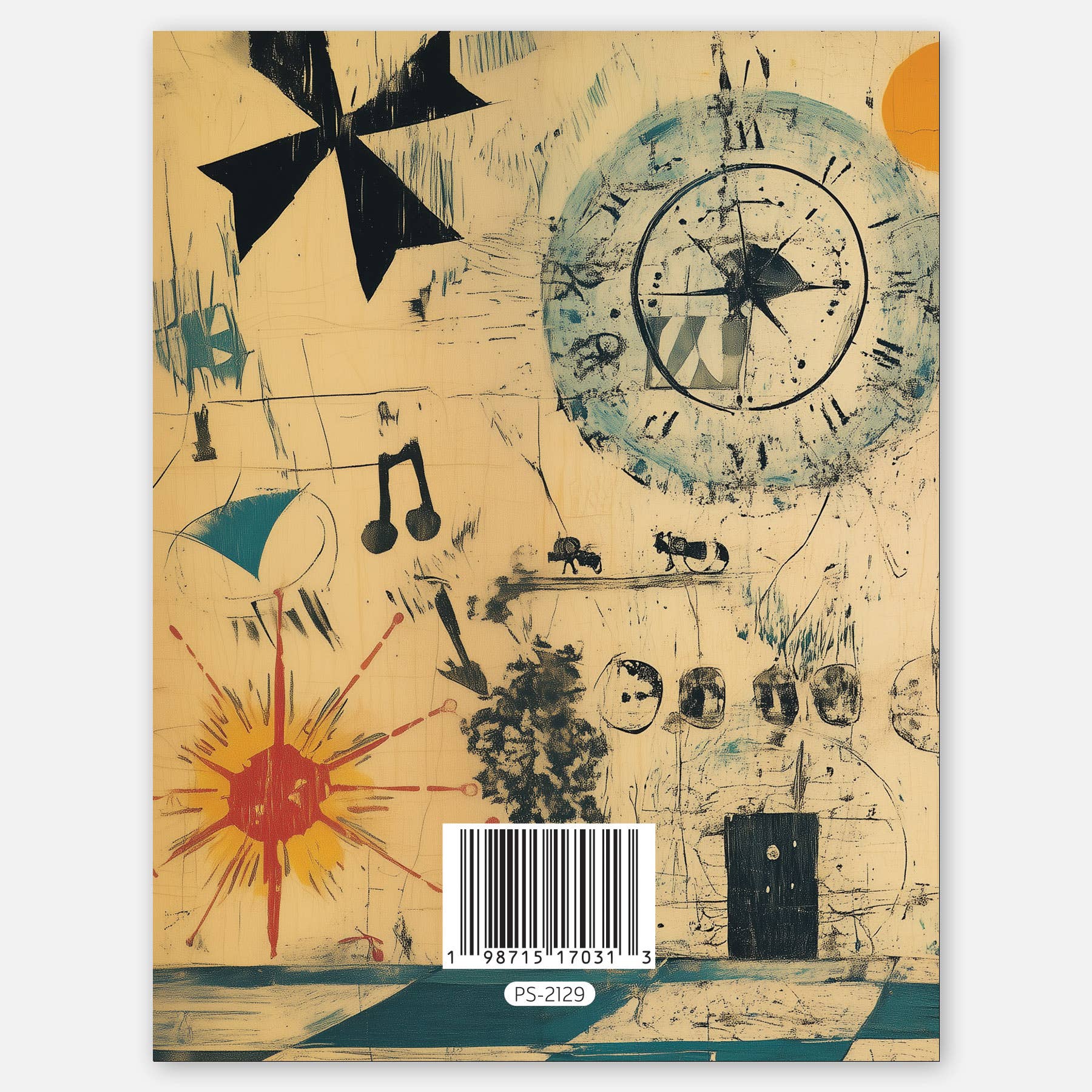 Paper Slam - Wholesale Birthday Card - Time is an illusion - A2 greeting card1