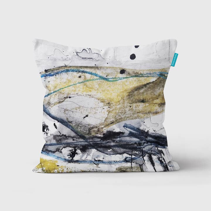 Wild Marshlands iii Cushion for wholesale by Perkins & Morley