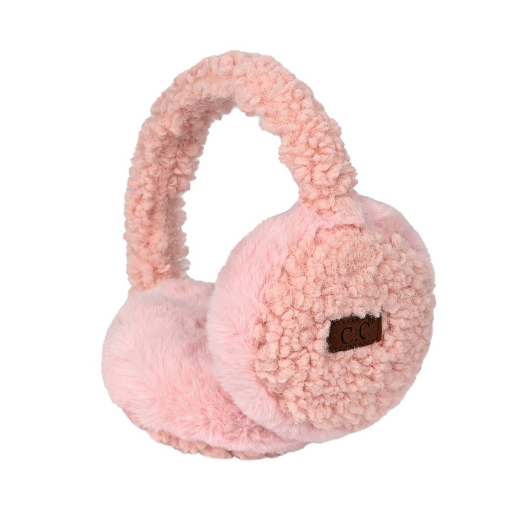 Fashion City - Wholesale Earwarmers/Ear Muffs - Women's - Solid Color Faux Fur Sherpa Earmuffs5