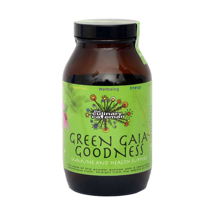 Green Gaia Goodness Powder, ondersteuning voor hormonen voor wholesale door Culinary Caveman