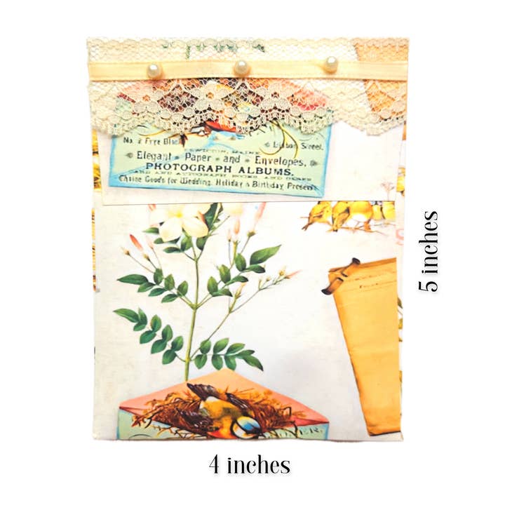 Chic Brico - Wholesale Sachet - Pearls & Lace Eucalyptus Scented Drawer, Closet & Car Sachets, Large Size 4" x 5", 3-Pack5
