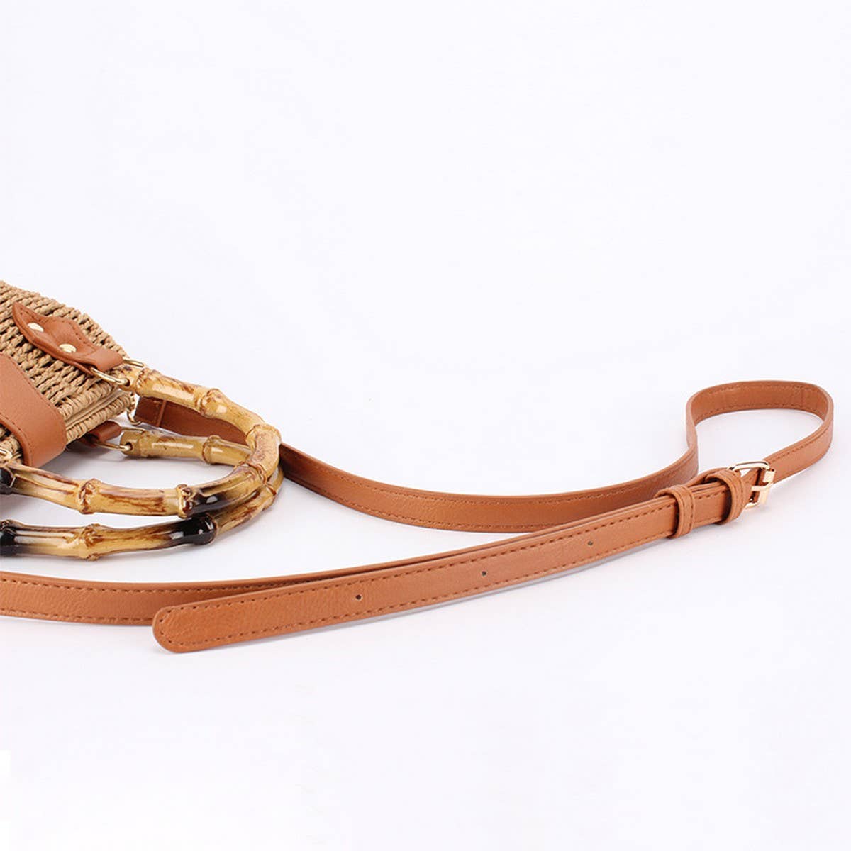 ACCITY - Wholesale Beach Bag - Straw Beach Bag with Bamboo Handle for Women_CWAB46946