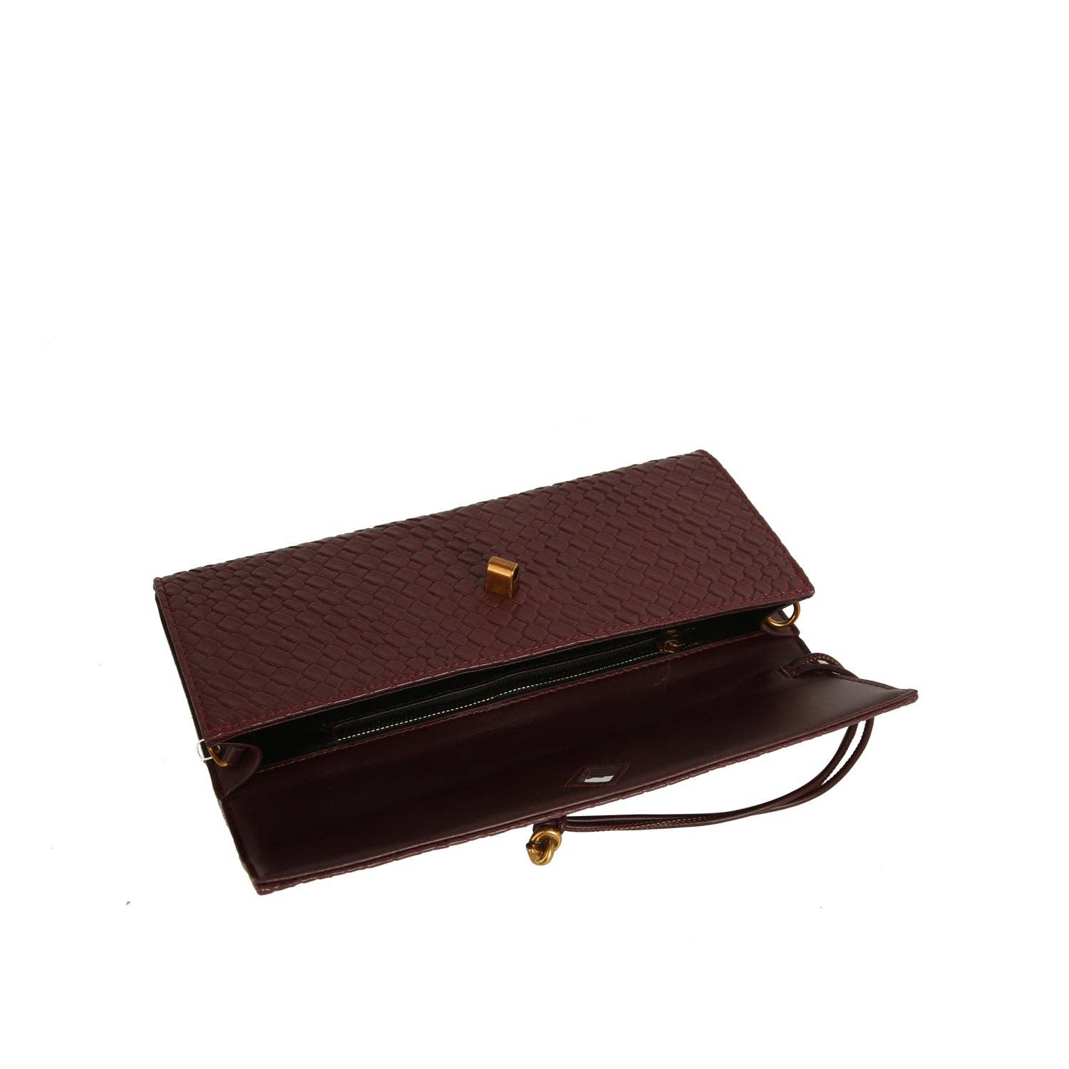 Handbag Factory Corp - Venta al por mayor Bolso de mano - Mujer - Bolso de hombro con acento de nudo tejido en relieve7