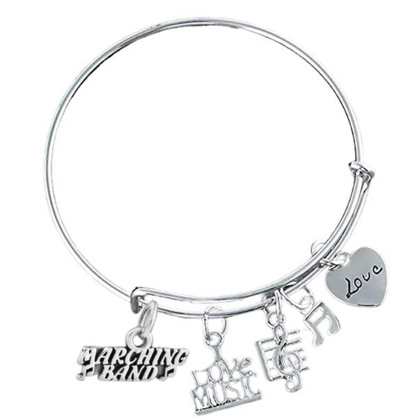 Sportybella - Wholesale Charm/Dangle Bracelet - Marching Band Bracelet