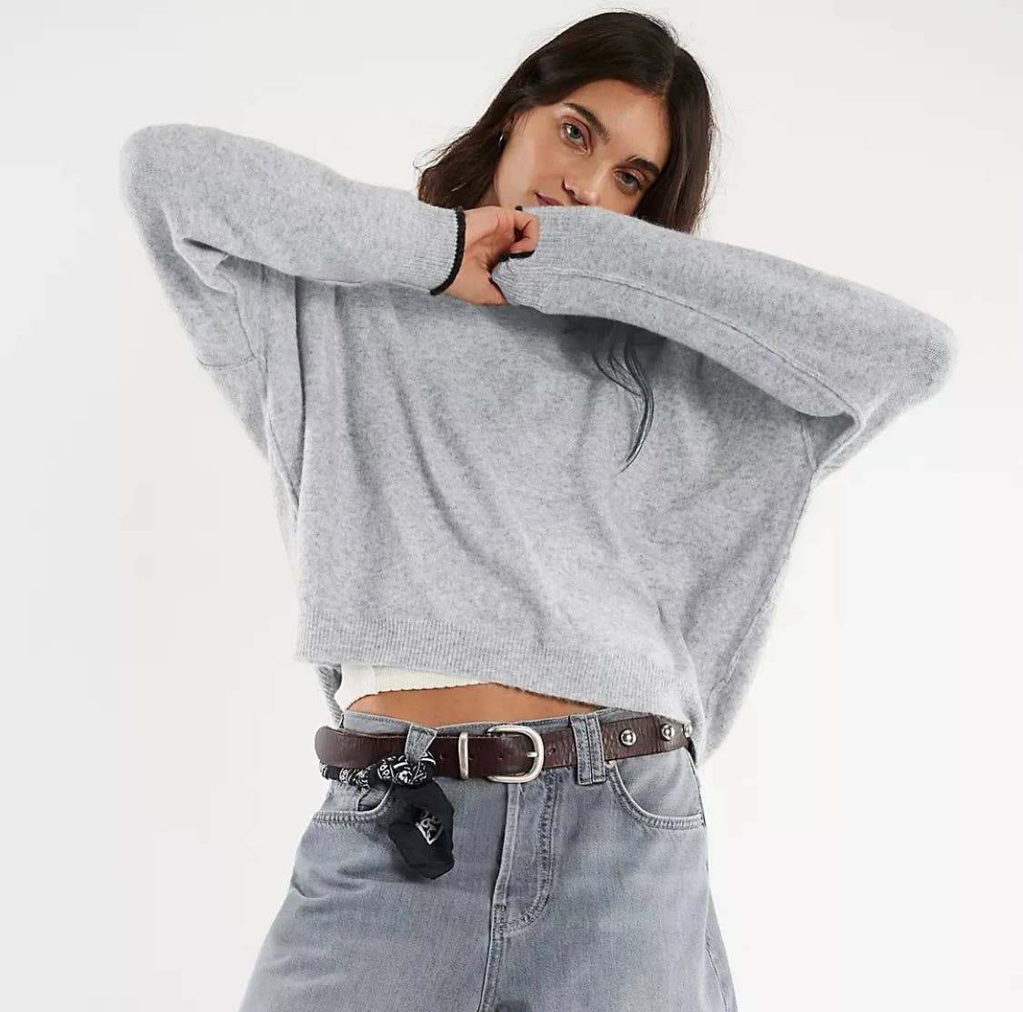 Serenity Collective - Wholesale Knit Sweater - Women's - Color-block Knit Sweater7