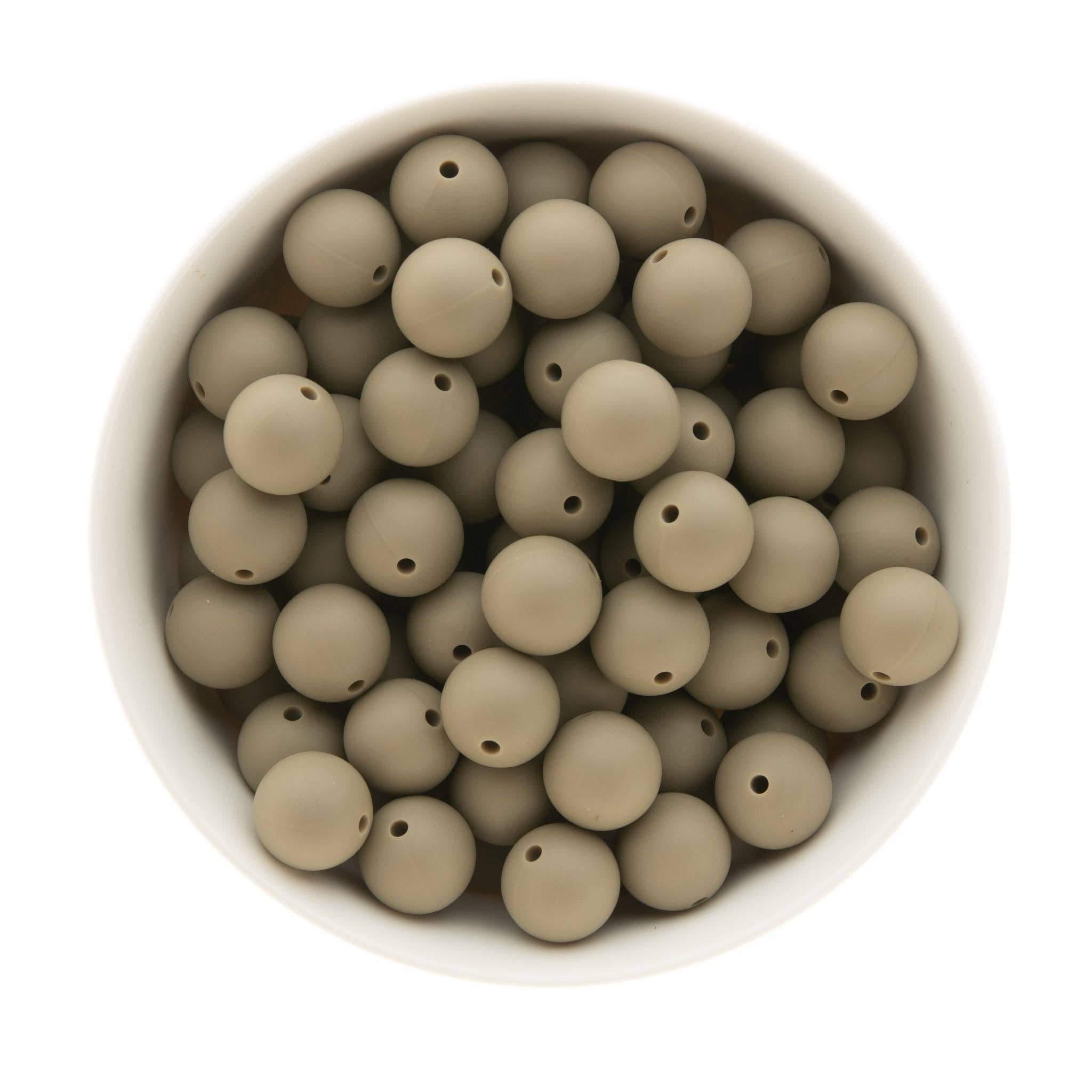 Cara & Co Silicone Craft Supply - Wholesale Beads - 15mm Round Silicone Beads23