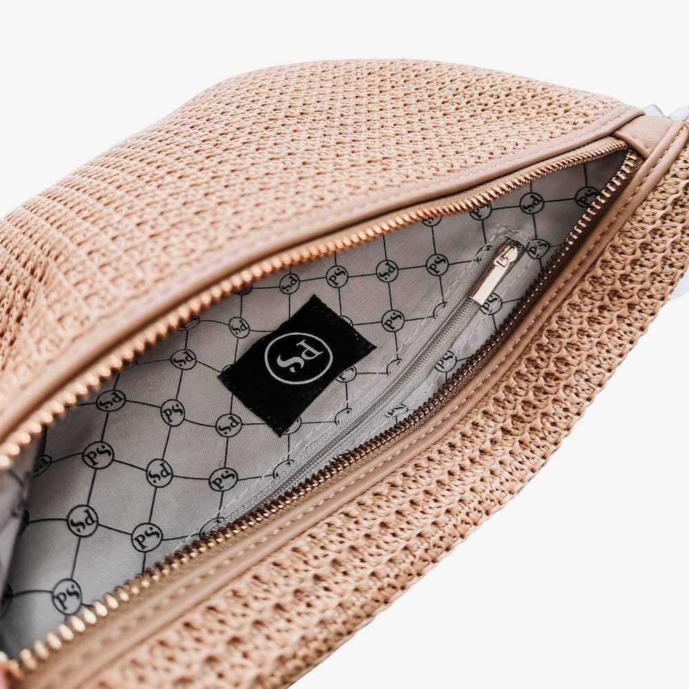 Pretty Simple - Vente Sac ceinture – femme - Rachel Raffia Westlyn Sac Banane10