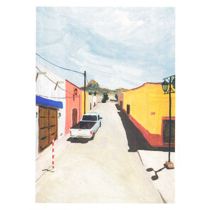 KIBLIND Atelier - Wholesale Poster - A3 poster - Nao Tatsumi - Bernal, Mexico2