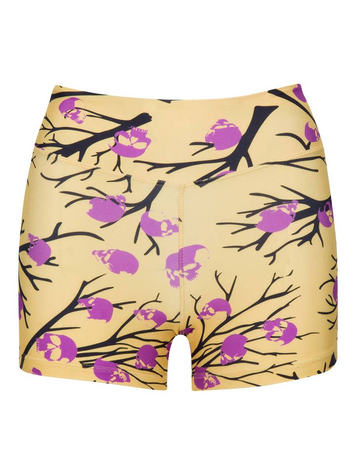 DEAD OAK MUSTARD & PURPLE SHORTY for wholesale by Reigning Fury